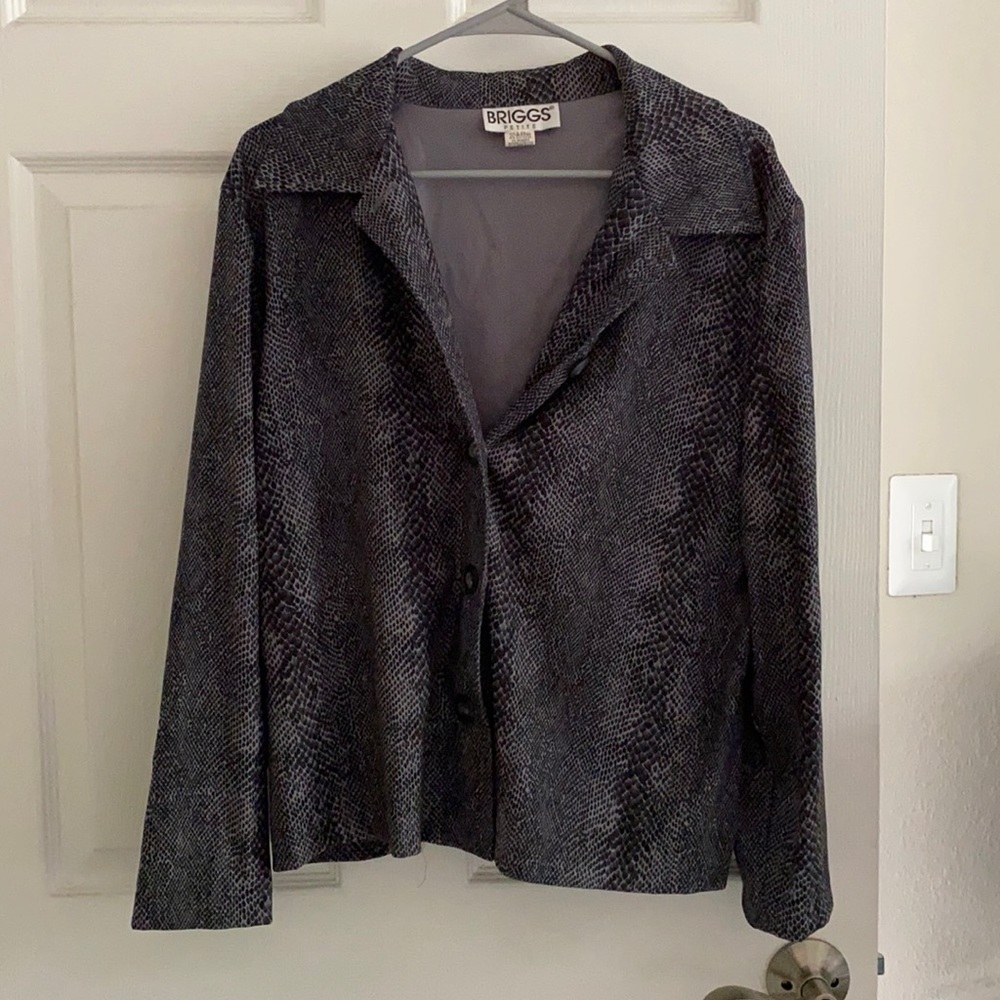 Snakeprint sport coat